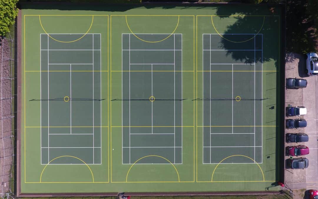 New tennis courts are a smash hit with students
