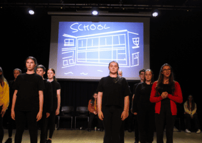 Performing Arts students from across the Laurus Trust perform in Laurus Limelights' production; 'A Play in Two Days'