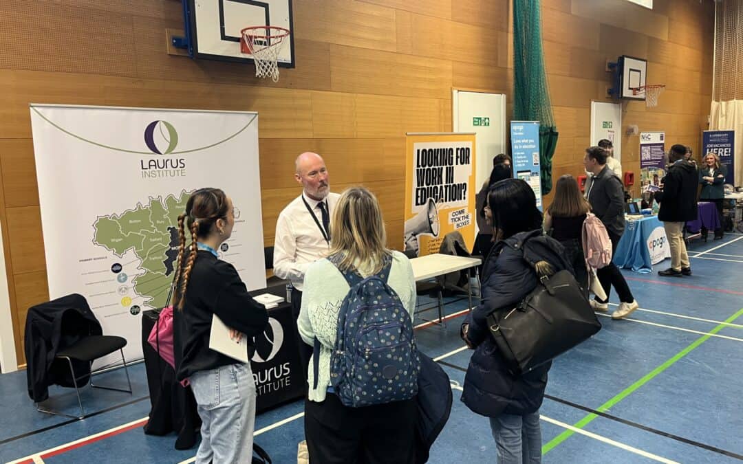 Laurus Trust attends MMU Secondary PGCE Employability Fair