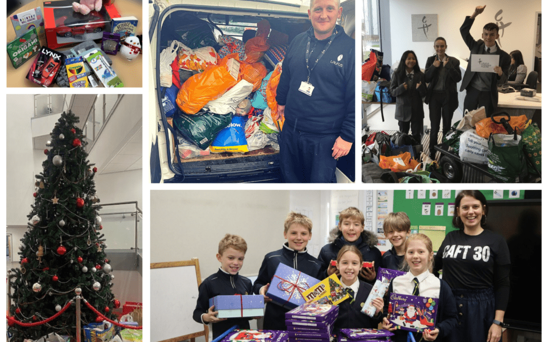 Laurus Trust schools support local charities