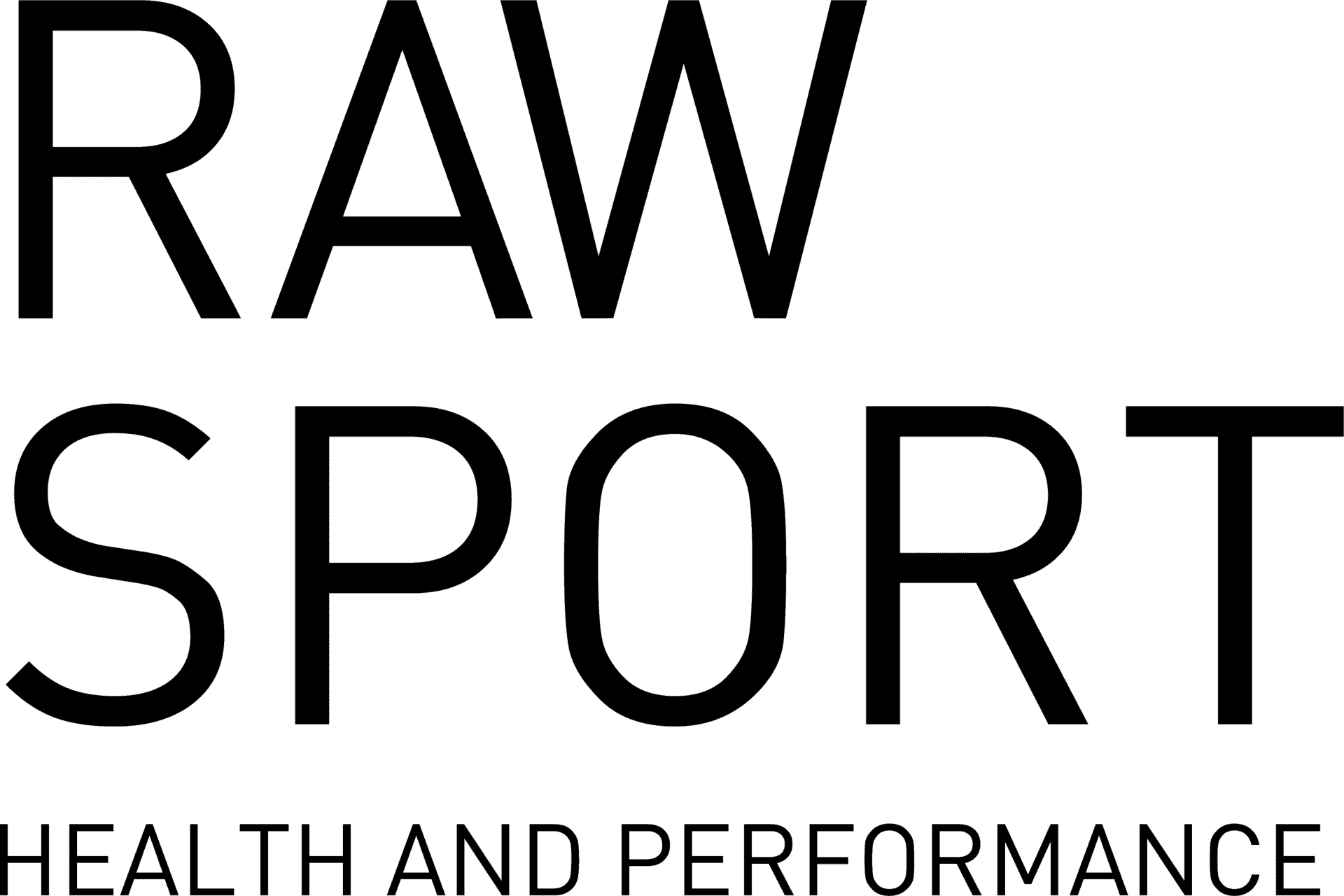 Raw Sport Stacked BLACK - The Laurus Trust Raw Sport